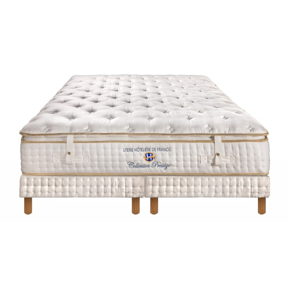 ENSEMBLE Prestige - Matelas 2 Places + 2 Sommiers