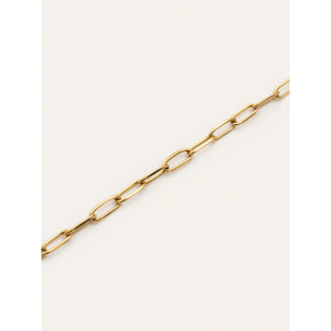 Bracciale Link Acciao Placcato Oro