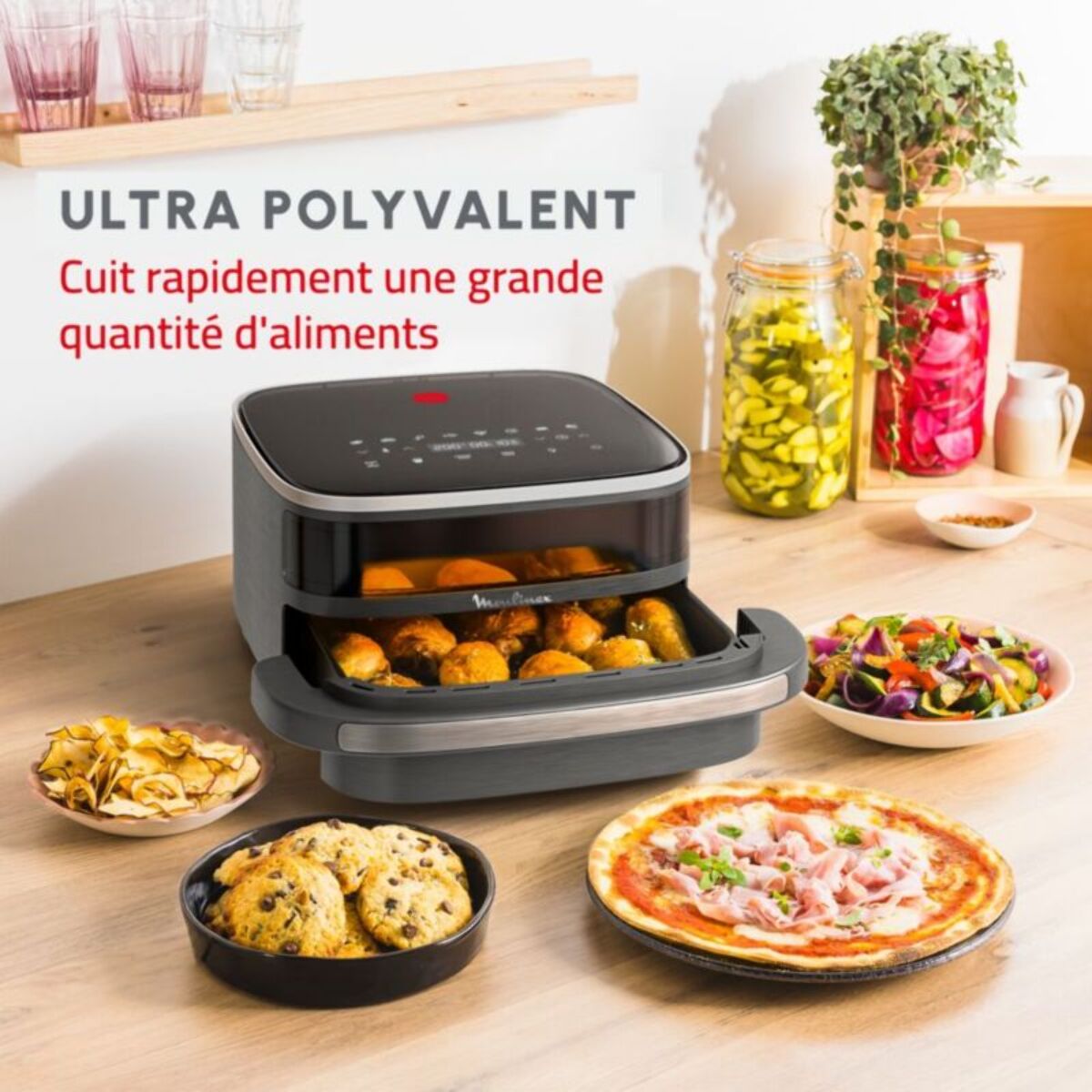 Friteuse sans huile MOULINEX Easy fry XL Surface 4,0L AL402HF0