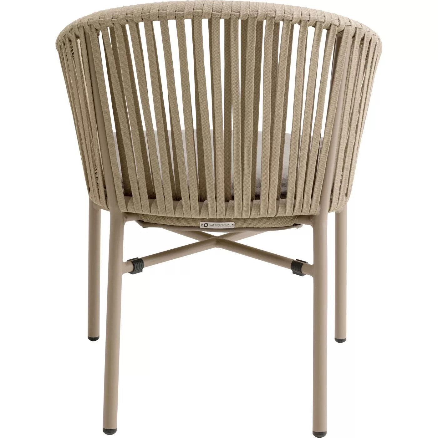 Chaise de jardin avec accoudoirs Santanyi beige Kare Design