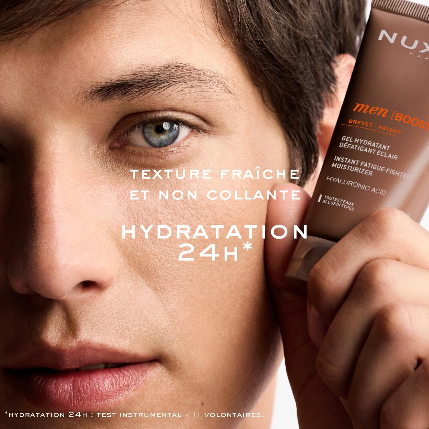 Men [boost]³ - Coffret Déodorant Protection 24h 50ml + Gel Hydratant Défatigant Eclair 50ml + Gel Douche 200ml