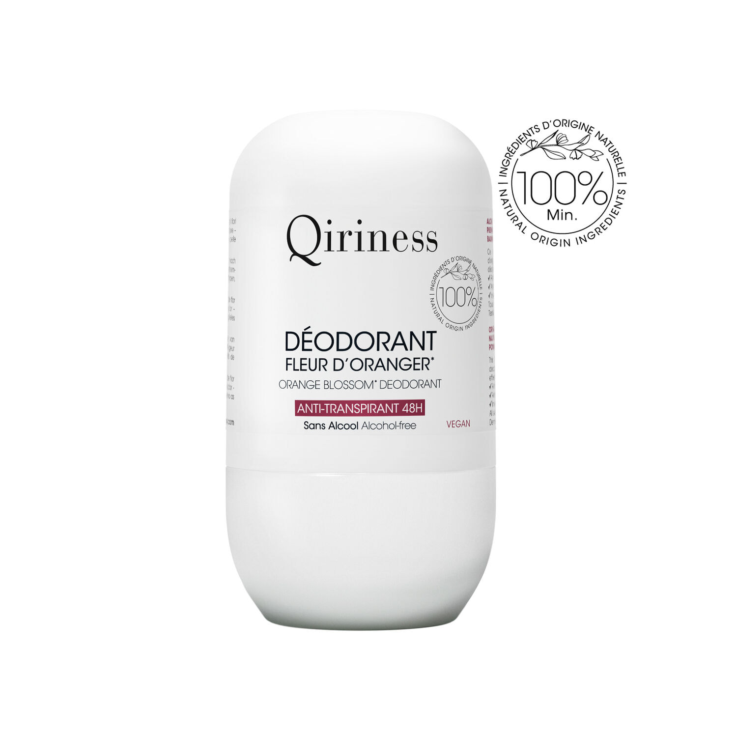 Body Qocoon - Déodorant Fleur d'Oranger Anti-Transpirant 48h 50 ml