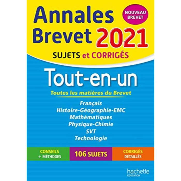 Réauté, Brigitte | Annales Brevet 2021 Tout-en-Un | Livre d'occasion