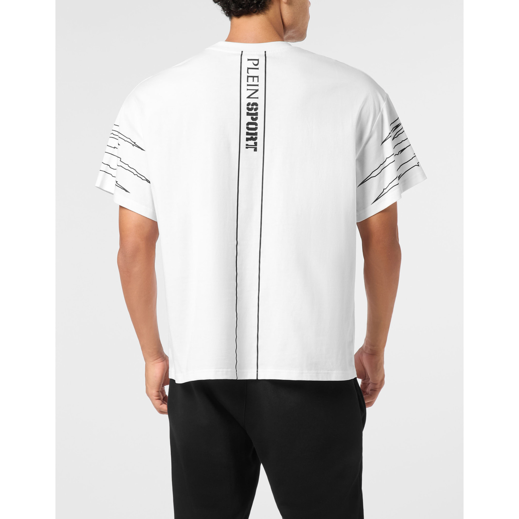 PLEIN SPORT T-Shirt Round Neck Ss SCRATCH