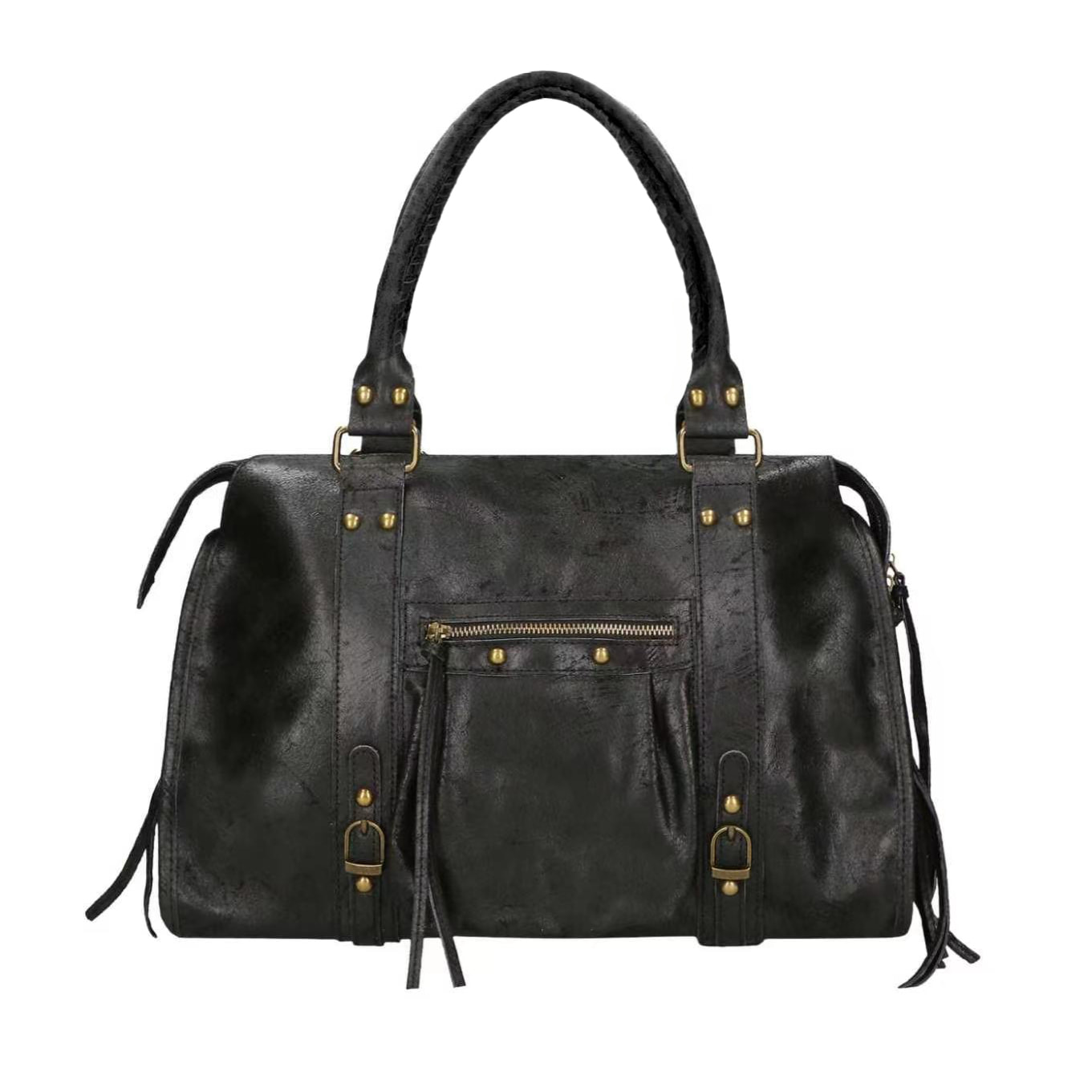 Borsa a spalla da donna - Modello Clara - Vera pelle - 41.0 x 28.0 x 13.0 cm