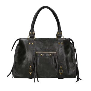 Borsa a spalla da donna - Modello Clara - Vera pelle - 41.0 x 28.0 x 13.0 cm