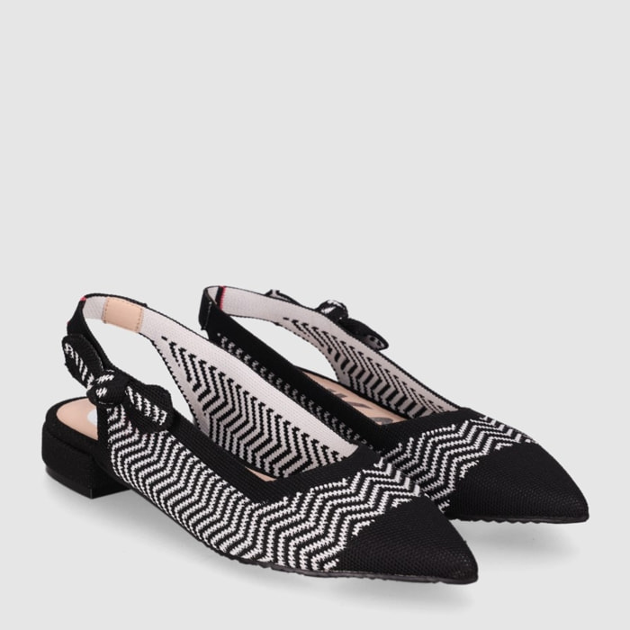 Zapatos de Tejido - Multicolor - Tacón: 3 cm