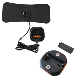 Estimulador electrónico EMS para cuello, espalda, brazo y pierna. Ayuda a aliviar el dolor muscular y la fatiga. Alimentación con pilas.