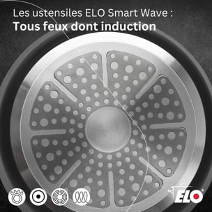 Poêle 24 cm antiadhésive sans PFAS Elo Smart Wave