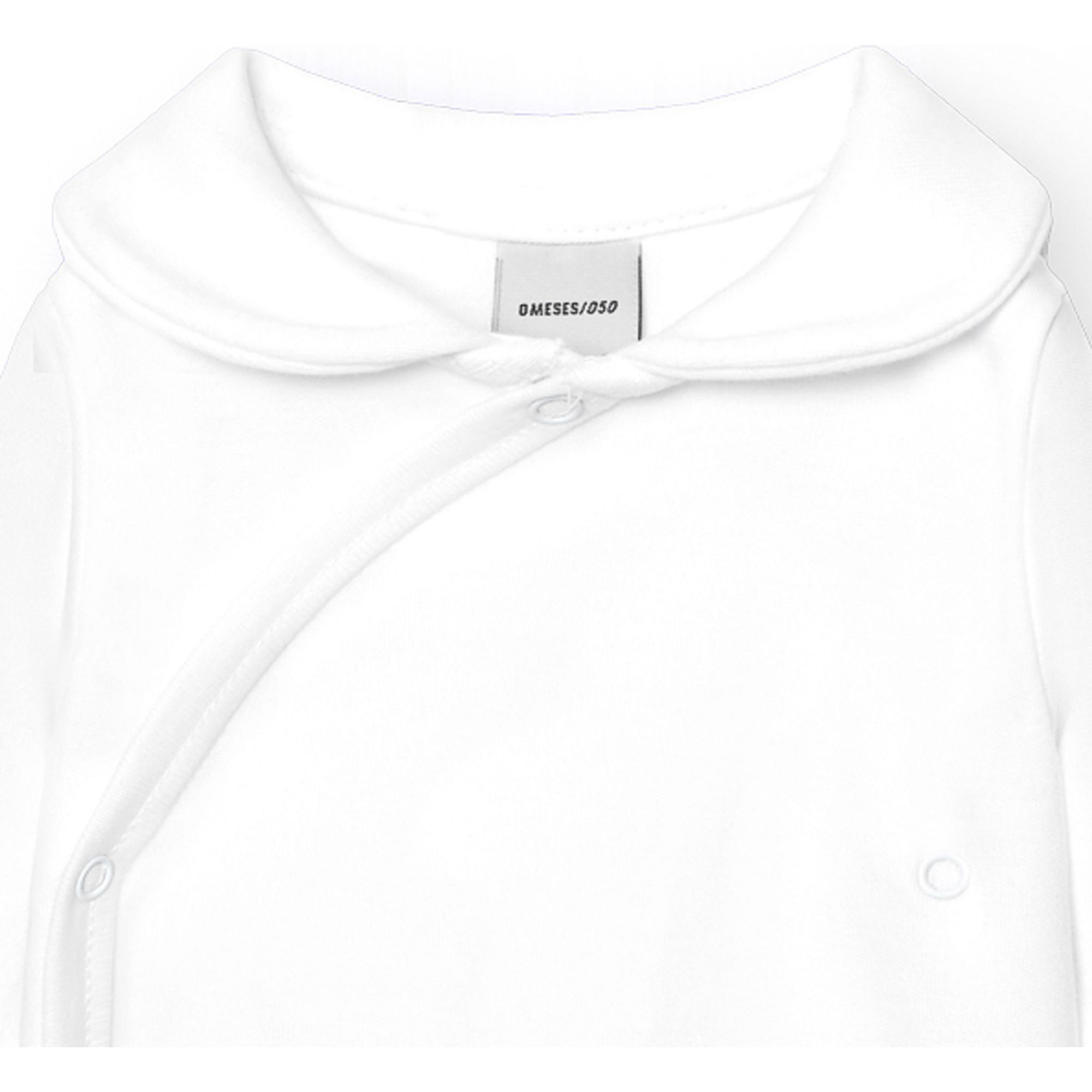 Body cruzado bebé manga larga con cuello