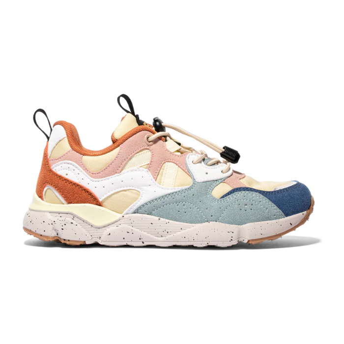Zapatillas Deportivas con  Cordones en Multicolor
