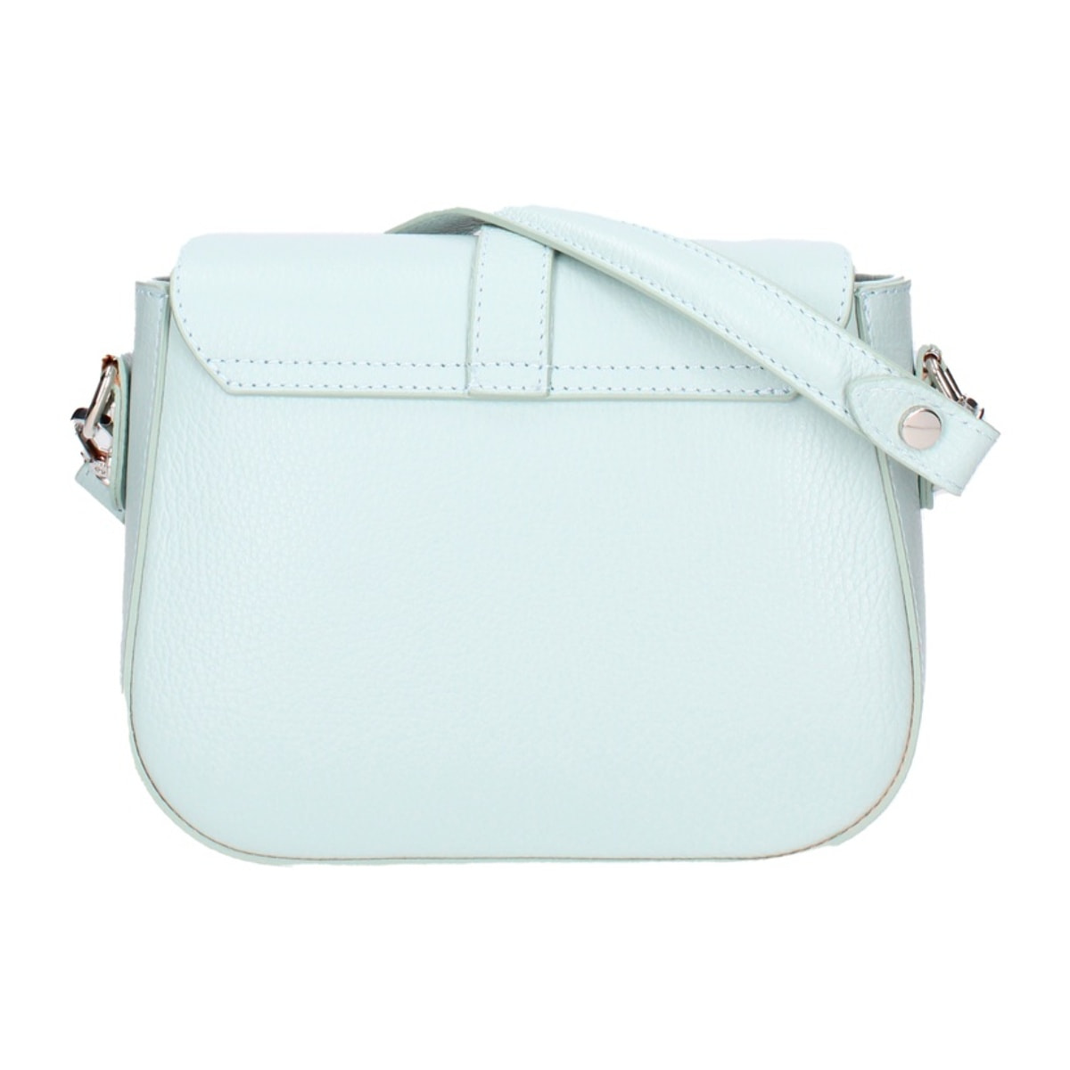 Borsa a tracolla da donna - Modello False - Vera pelle - 21.5 x 22.0 x 6.5 cm