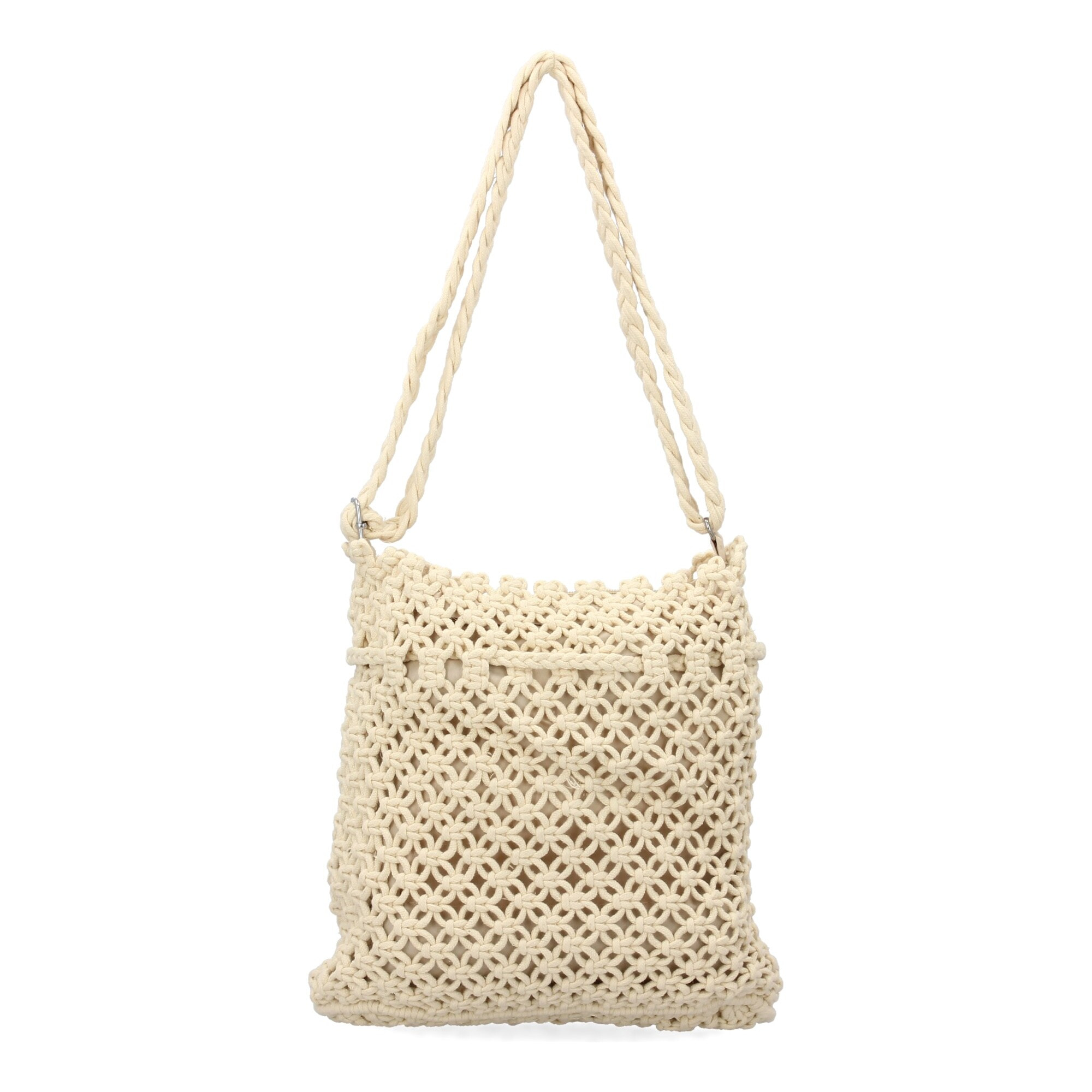 Bolso de hombro para mujer, diseño moderno con un compartimento principal de cremallera