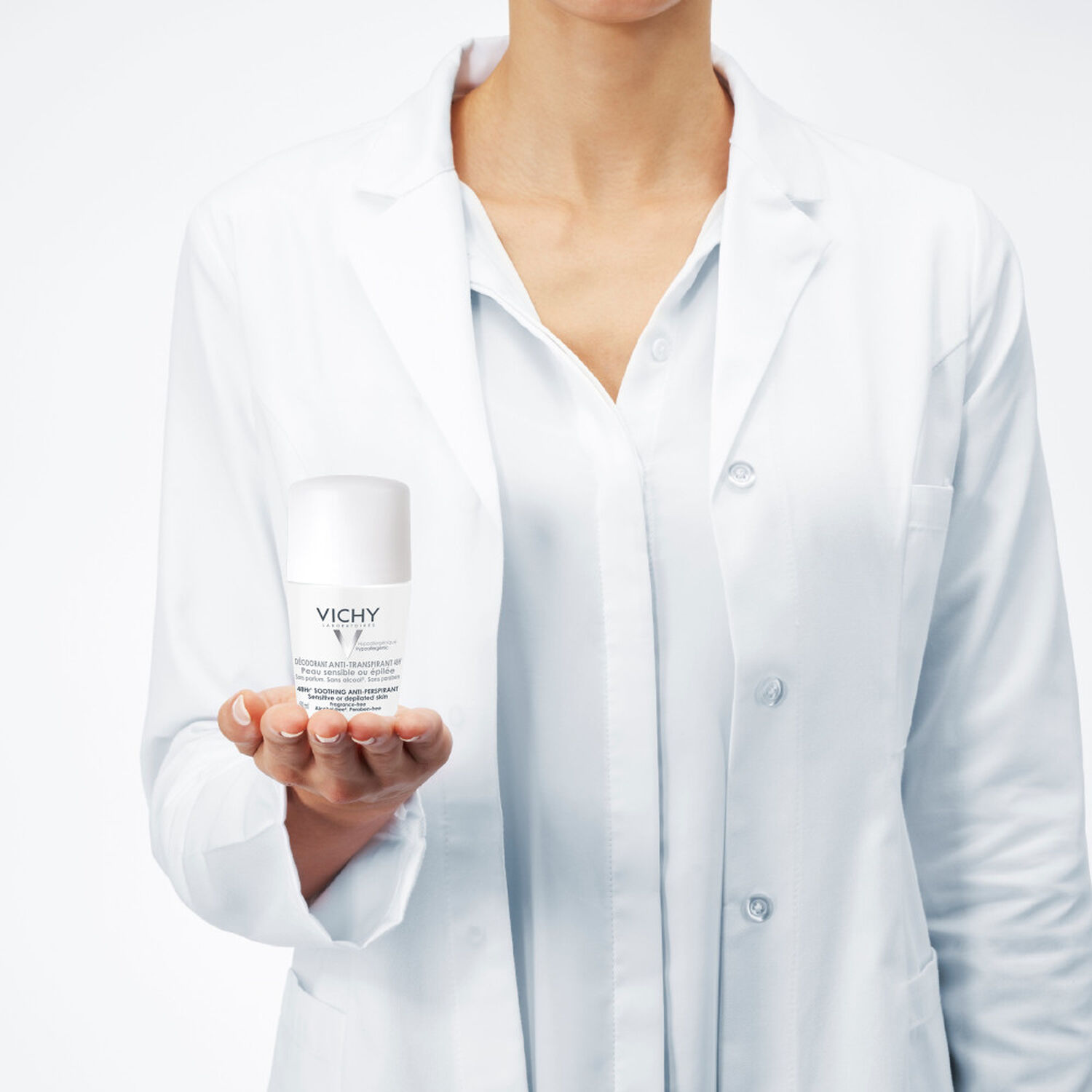 Déodorant Anti-Transpirant 48H - Peaux Sensibles ou Epilées 50 ml