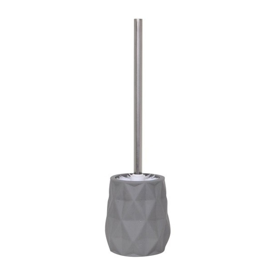 Brosse Wc avec support Céramique LOUXOR Gris MSV