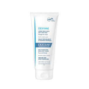 Ducray - Dexyane - Crème Émolliente Anti-Grattage Peaux Très Sèches et à Tendance Atopique - Crème Émolliente Anti-Grattage