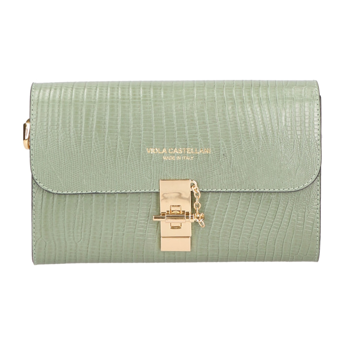 Borsa a tracolla  da donna In Vera pelle Made in Italy 23x13x5 cm