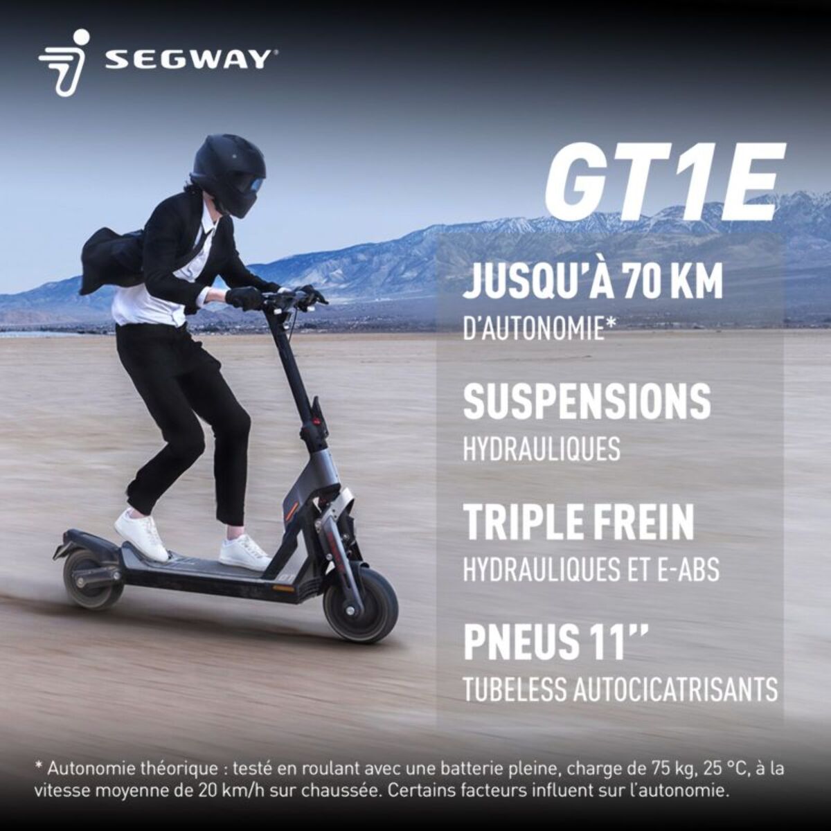 Trottinette électrique SEGWAY GT1E
