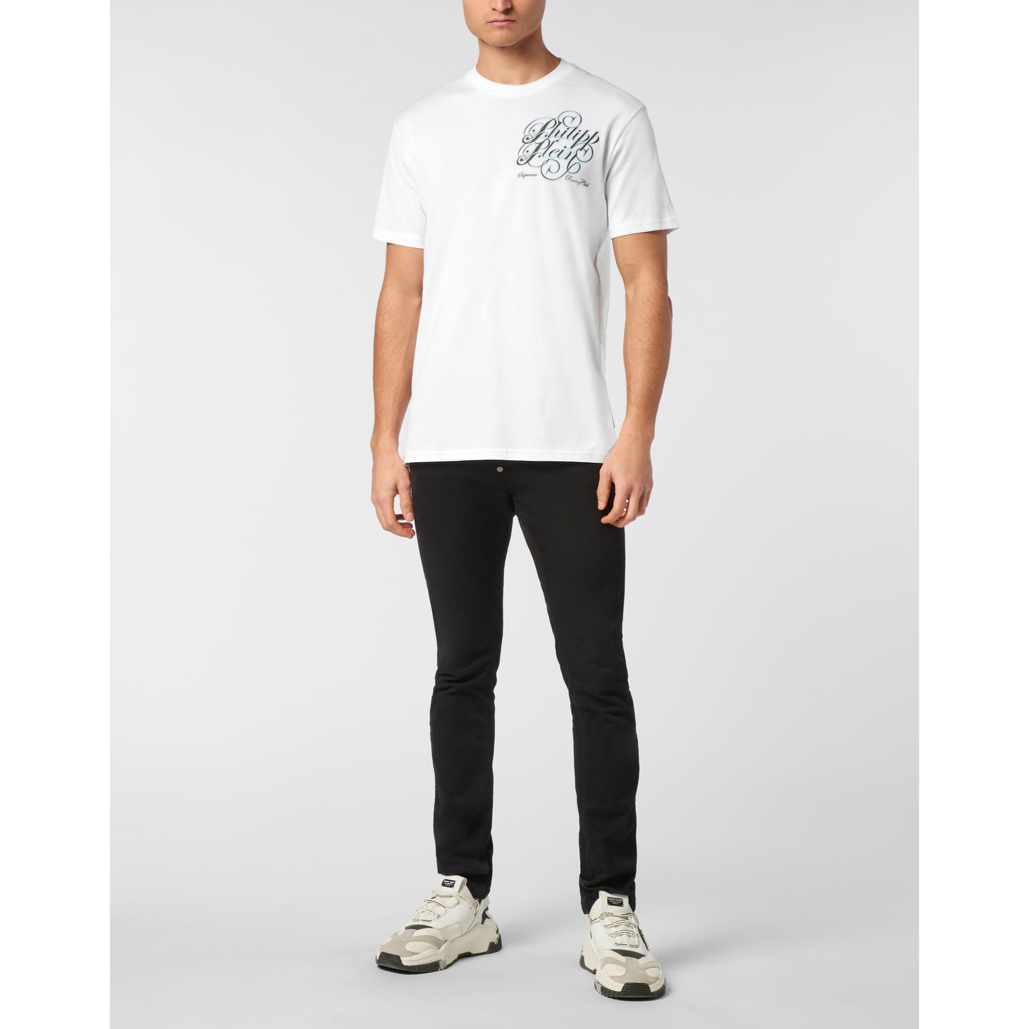 PHILIPP PLEIN T-Shirt Round Neck THE COURSE