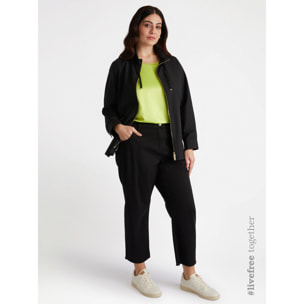 Fiorella Rubino - Pantalón Moon Fit de algodón - Negro