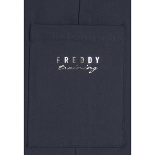 Pantaloni sportivi con fascia in vita floreale