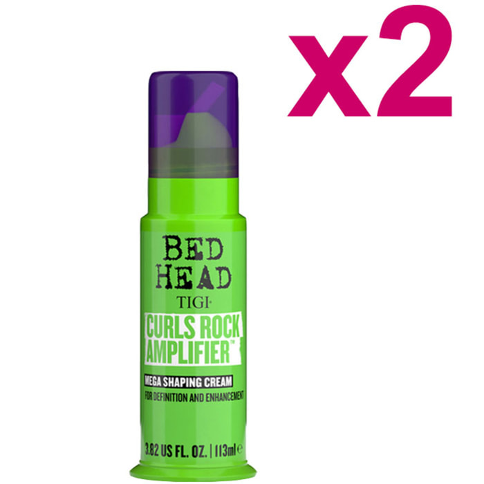 TIGI Kit Bed Head Curls Rock Amplifier 2 Pezzi x 113ml