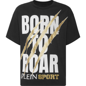 PLEIN SPORT T-shirt girocollo a maniche corte SCRATCH