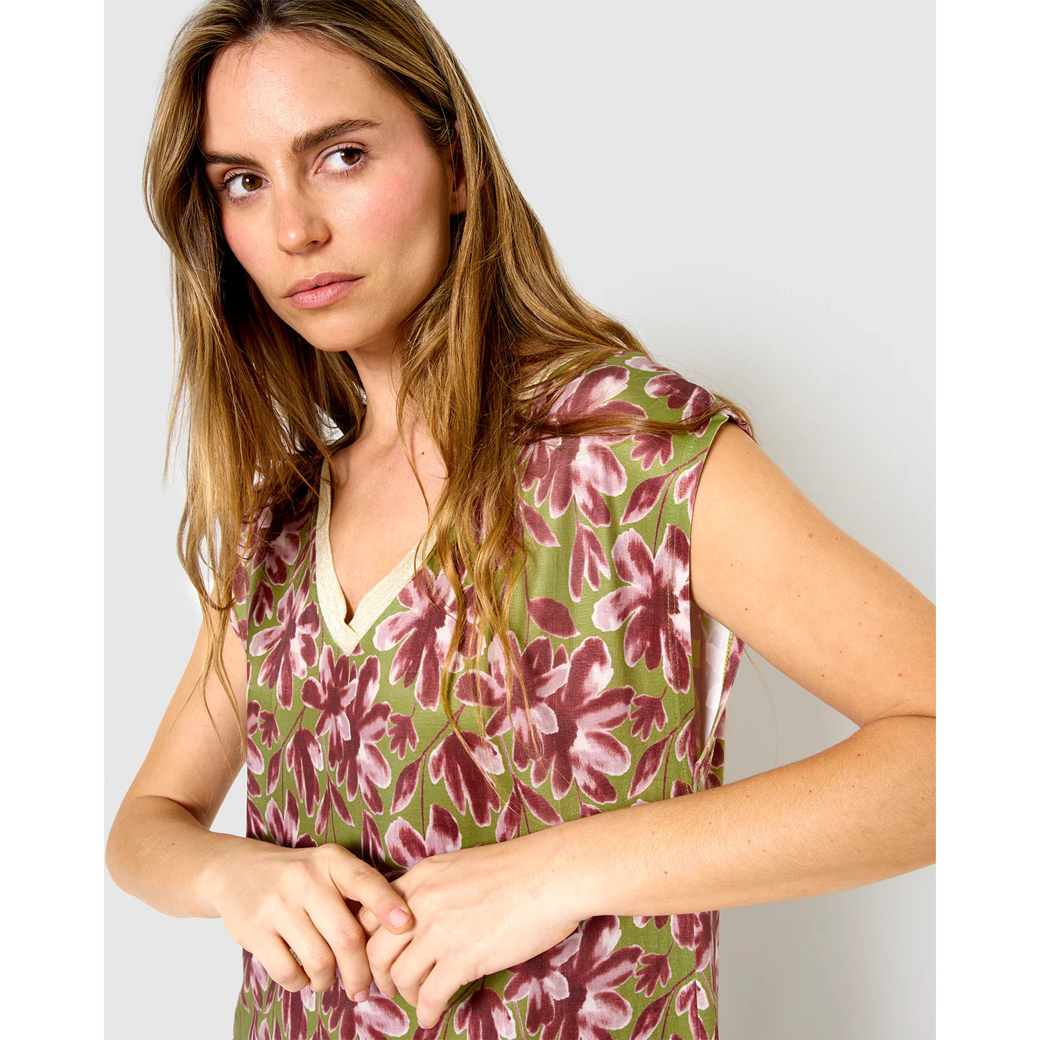 Vestido corto soft meladi verde