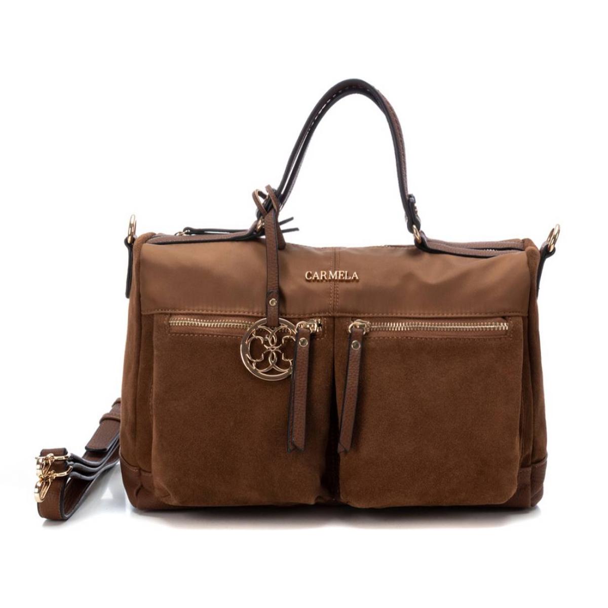 Bolso bandolera camel