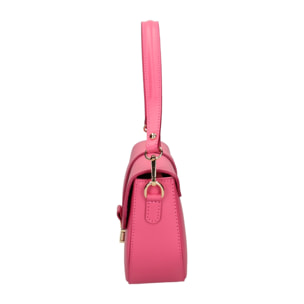 Borsa a spalla da donna - Modello False - Vera pelle - 27.0 x 15.0 x 7.0 cm