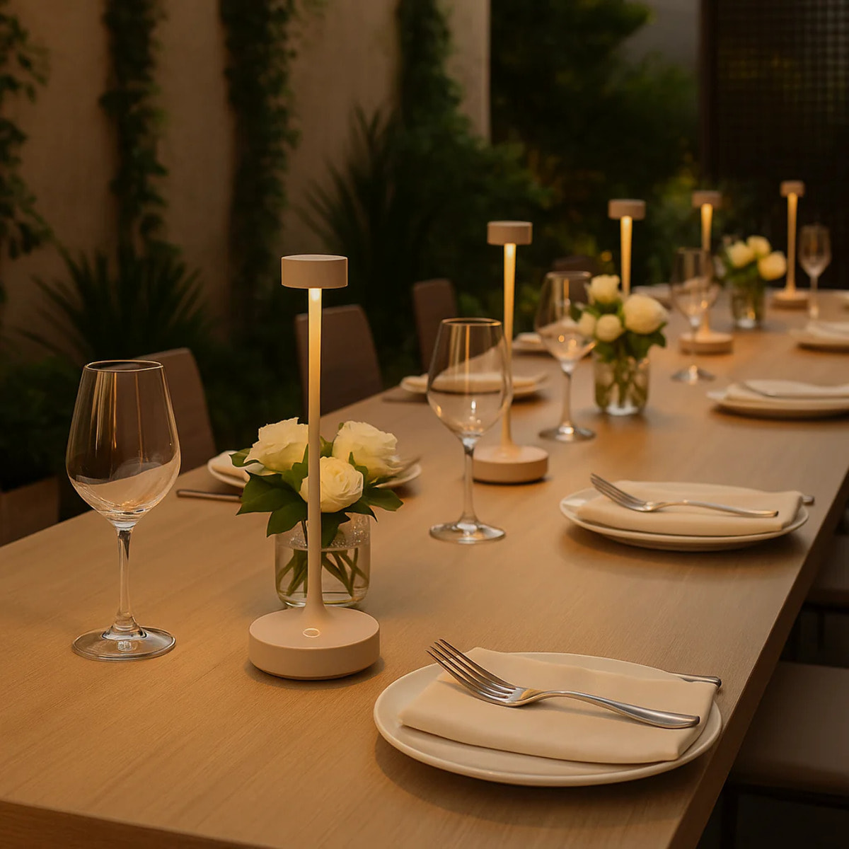 Lampe de table sans fil RUBY H25CM