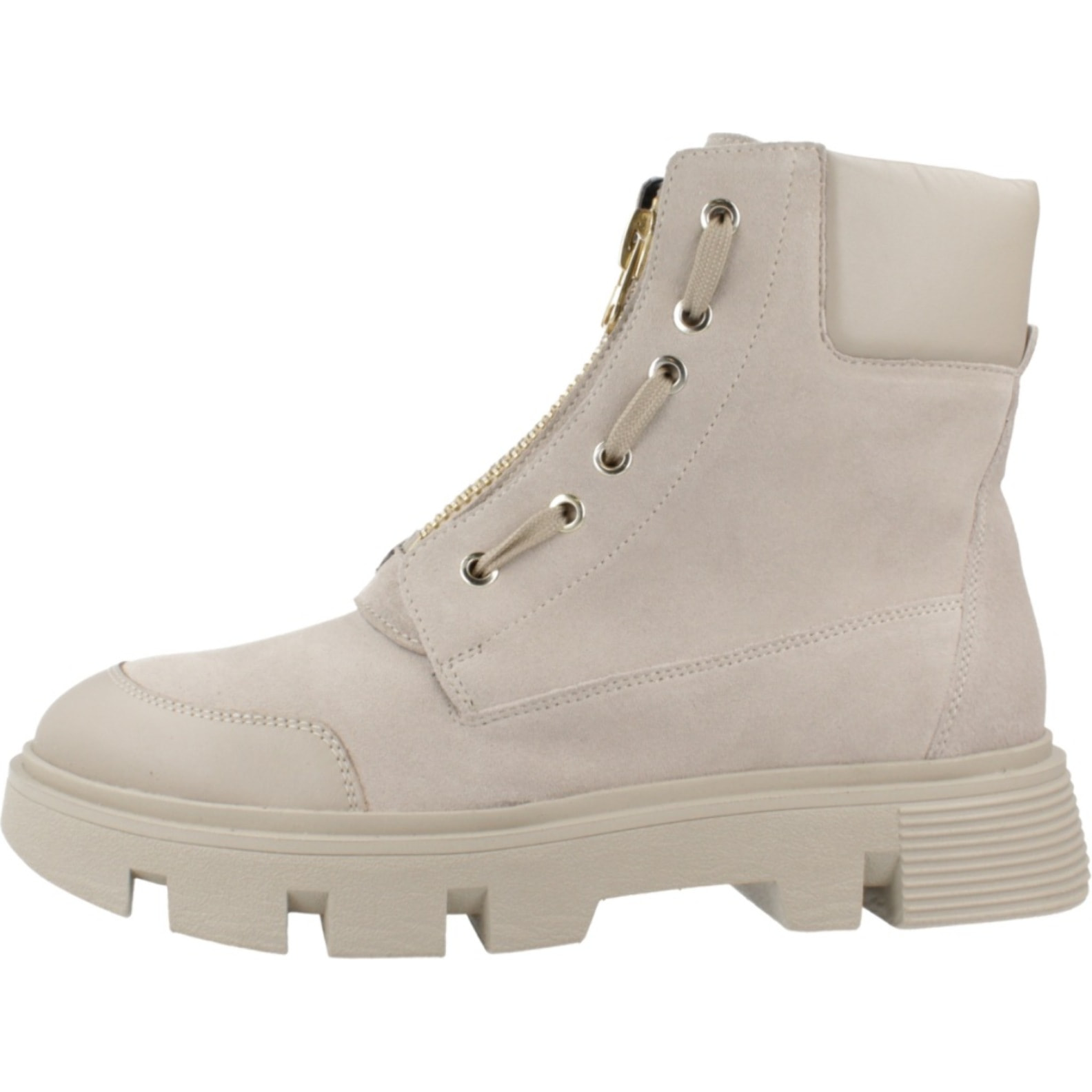 Botines Mujer de la marca GEOX  modelo D VILDE Beige