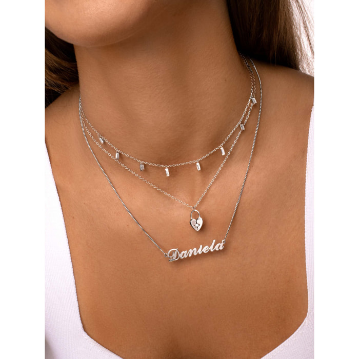 Collar Sia Plata