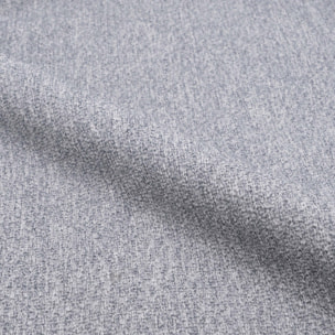 Lot de 2 chaises de bar en tissu gris clair 75 cm - Rosy