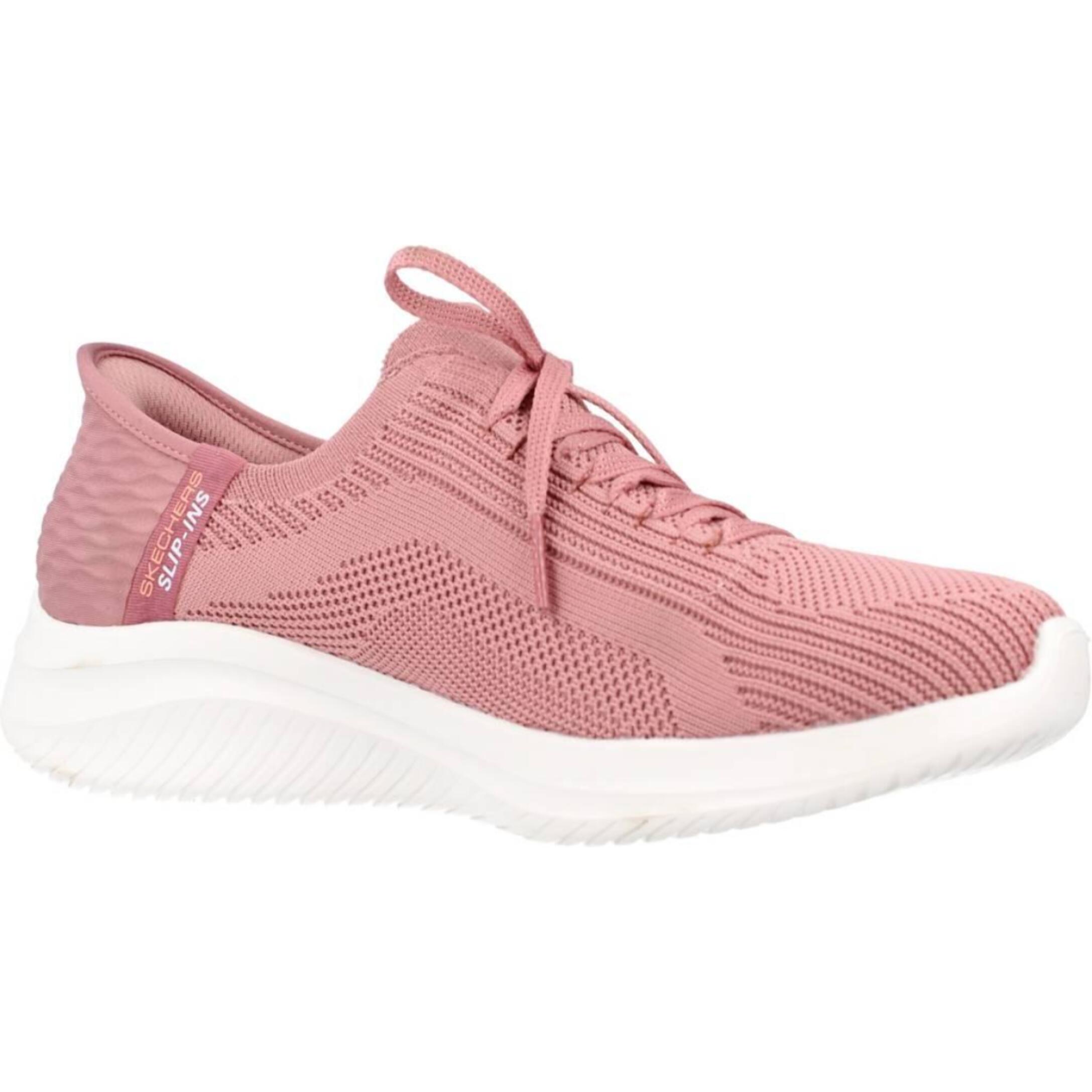 Sneakers De  Mujer Slip-ins: Ultra Flex 3.0 Tonal Stretc Rosa