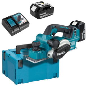 Cepilladora 18V Li-Ion 5 Ah 82 mm MAKITA - DKP181RTJ
