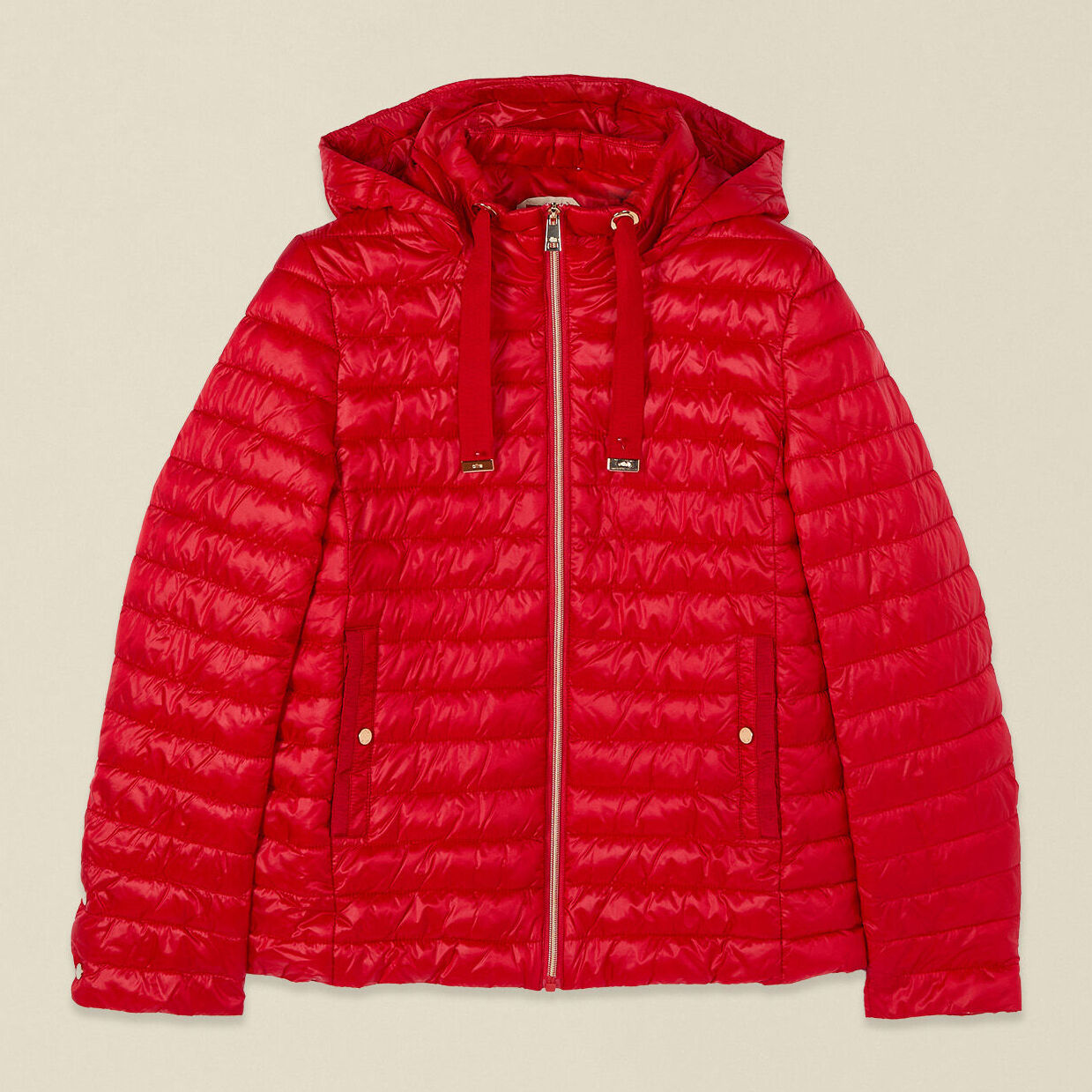 Oltre - Piumino lightweight con cappuccio - Rosso