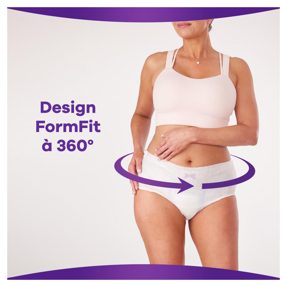2x10 Culottes pour Incontinence Always Discreet - Taille L - Blanc