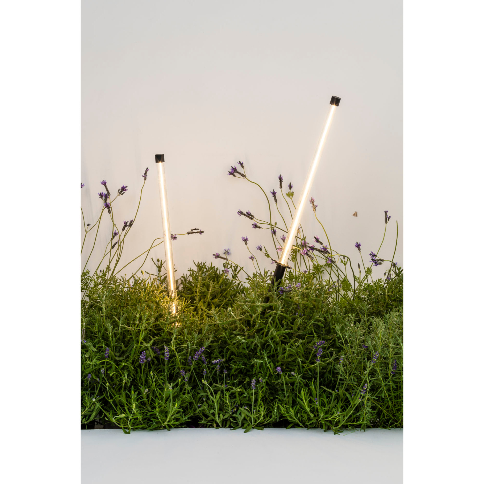 BAMBOU 1068 Lampe piquet noire
