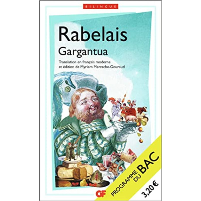 Rabelais, François | Gargantua – Bac de français 2025 - Parcours : rire et savoir, la bonne éducation | Livre d'occasion