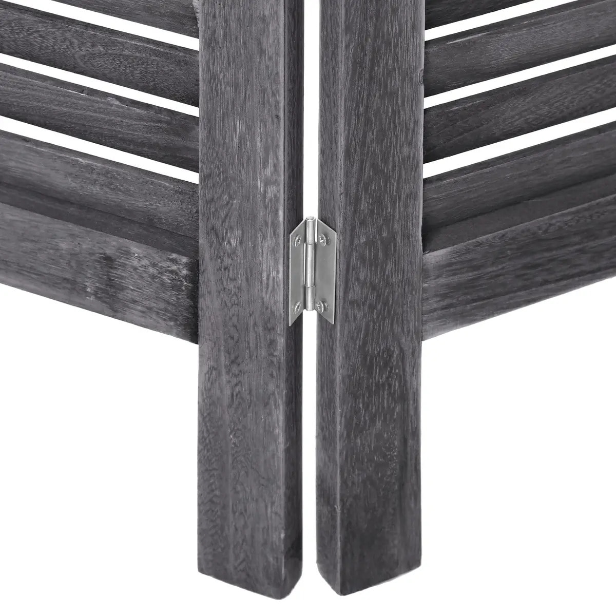 Paravent bois gris H170cm