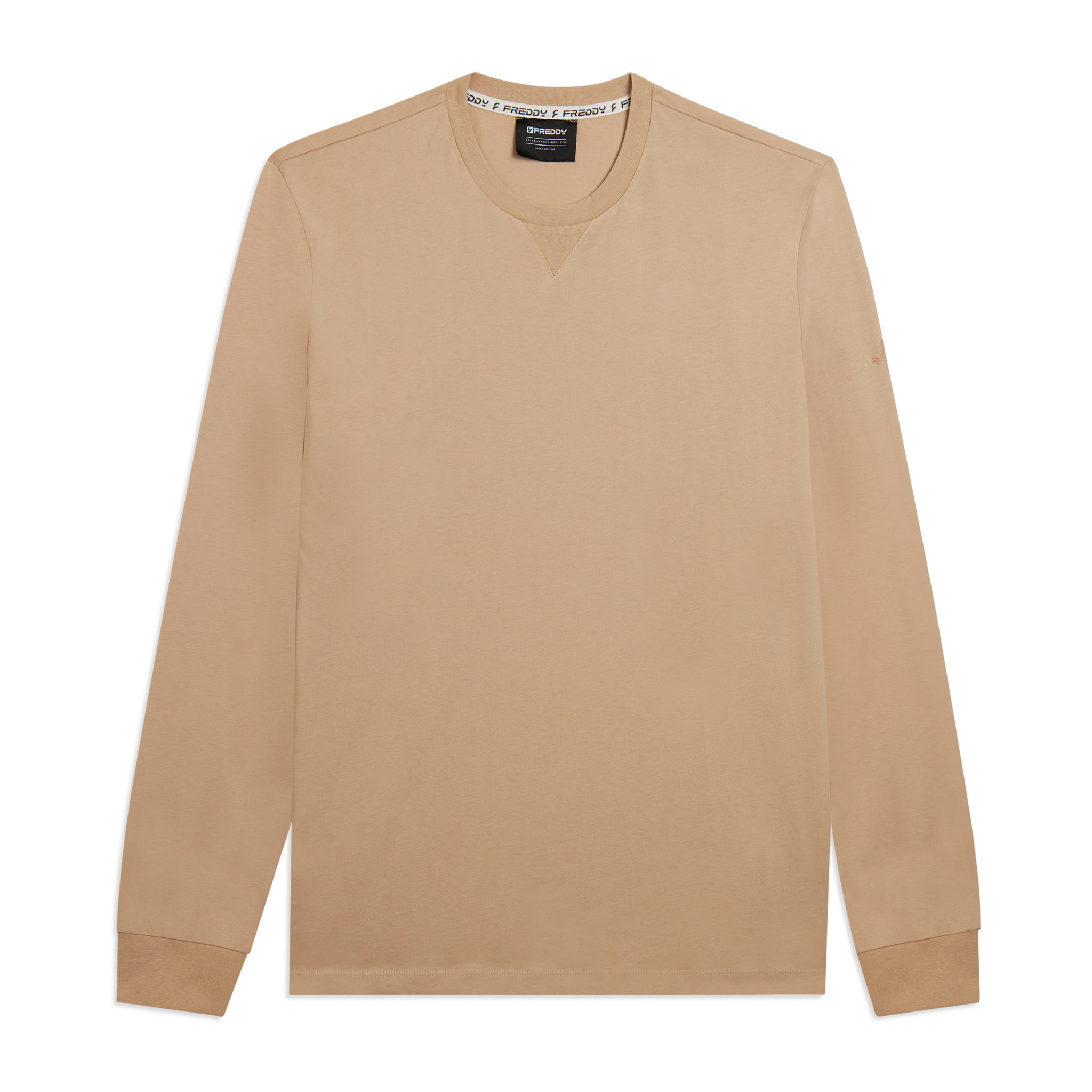 T-shirt manica lunga con polsini