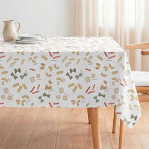 Nappe anti-taches MACARONI MULTICOLORE - enduite