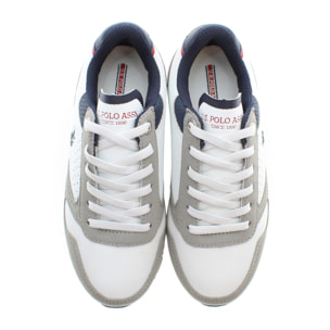 Sneakers U.S. Polo Assn White-Light Grey