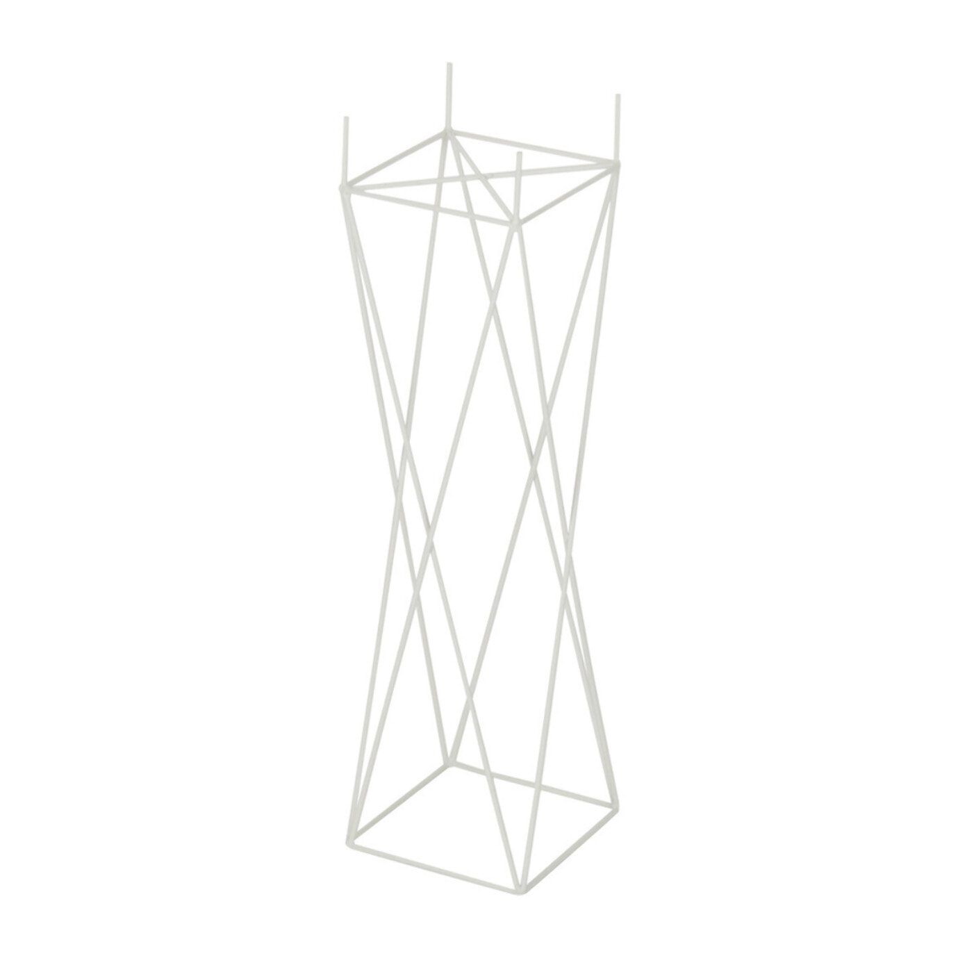 J-Line support Croix - métal - blanc - small