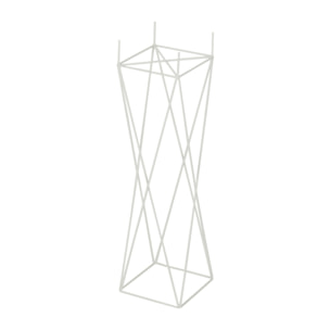 J-Line support Croix - métal - blanc - small