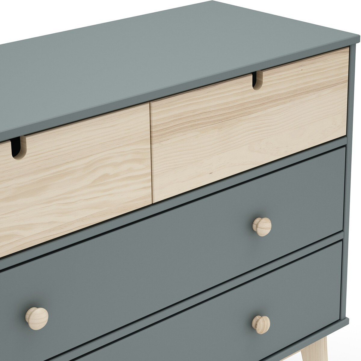 Commode enfant 4 tiroirs en bois - LUCY