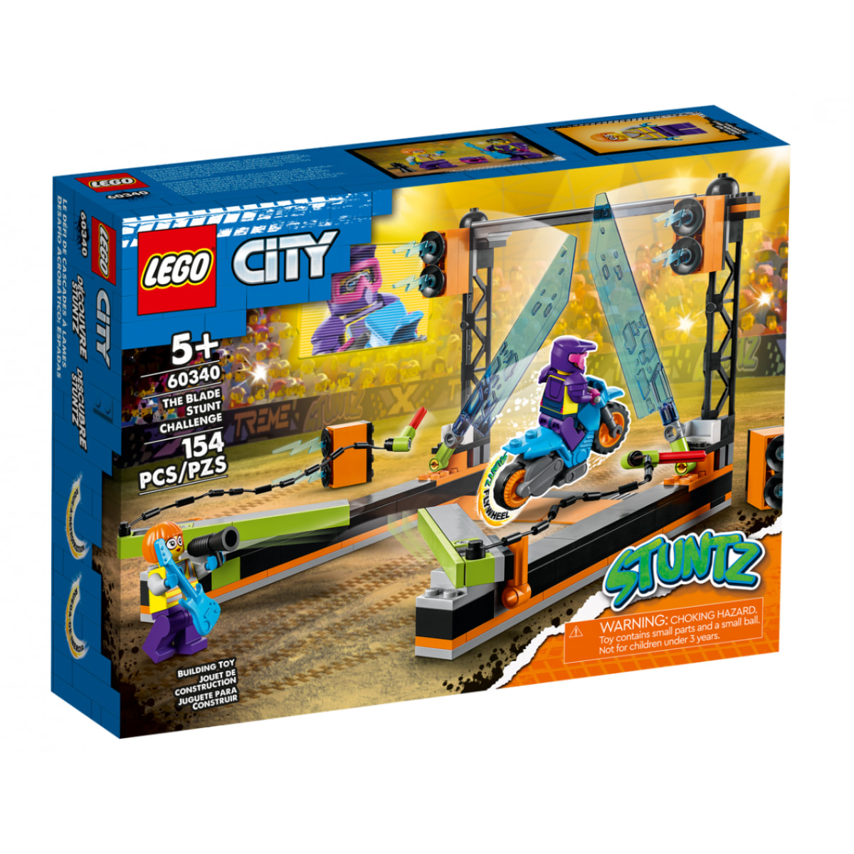 LEGO CITY 60340 - SFIDA ACROBATICA DELLE LAME