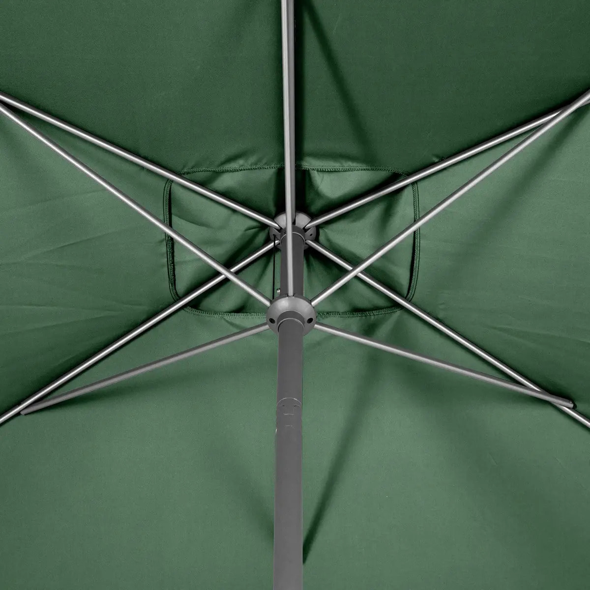 Parasol droit rectangulaire Loompa Vert olive