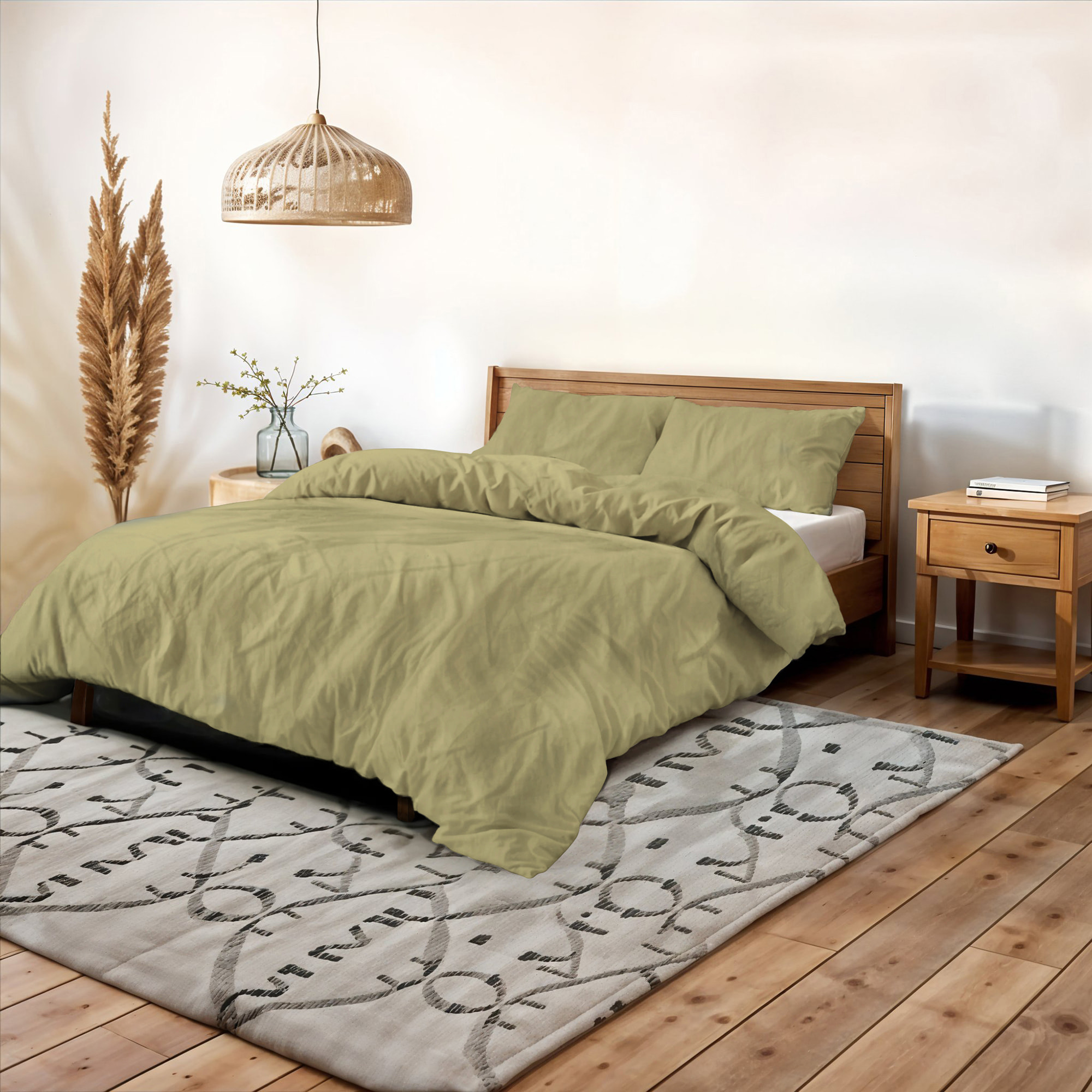 PARURE COPRIPIUMINO WATER WASHED MATRIMONIALE